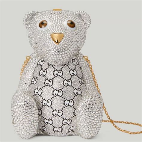 gucci teddy bear bag price|Gucci teddy bear sweater.